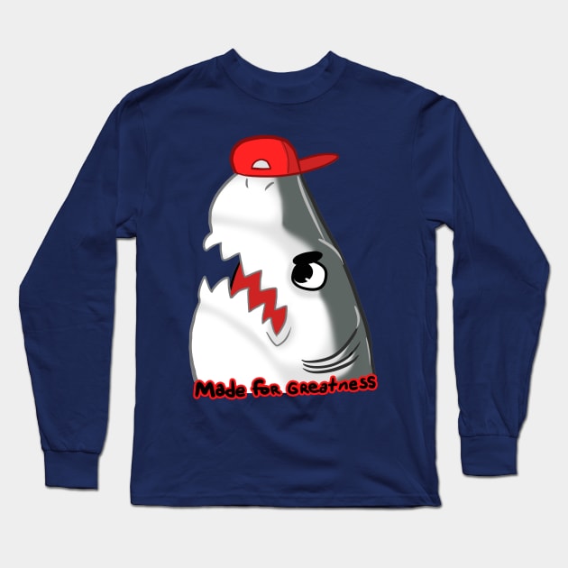 Sharks With Hats - GWS Long Sleeve T-Shirt by ProfessorBees